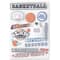 Signature™ Basketball Dimensional Stickers By Recollections™